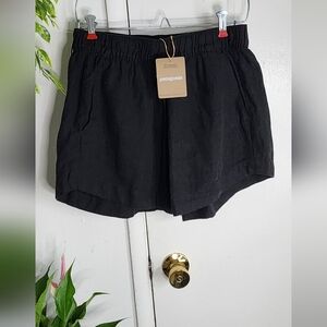 Patagonia Women's High Waist Black Shorts